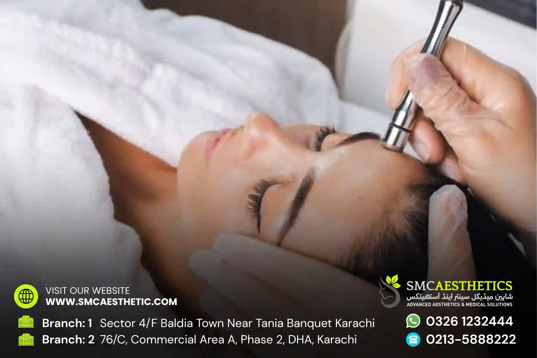 Microdermabrasion in Karachi - Skin Exfoliation at SMC Aesthetics