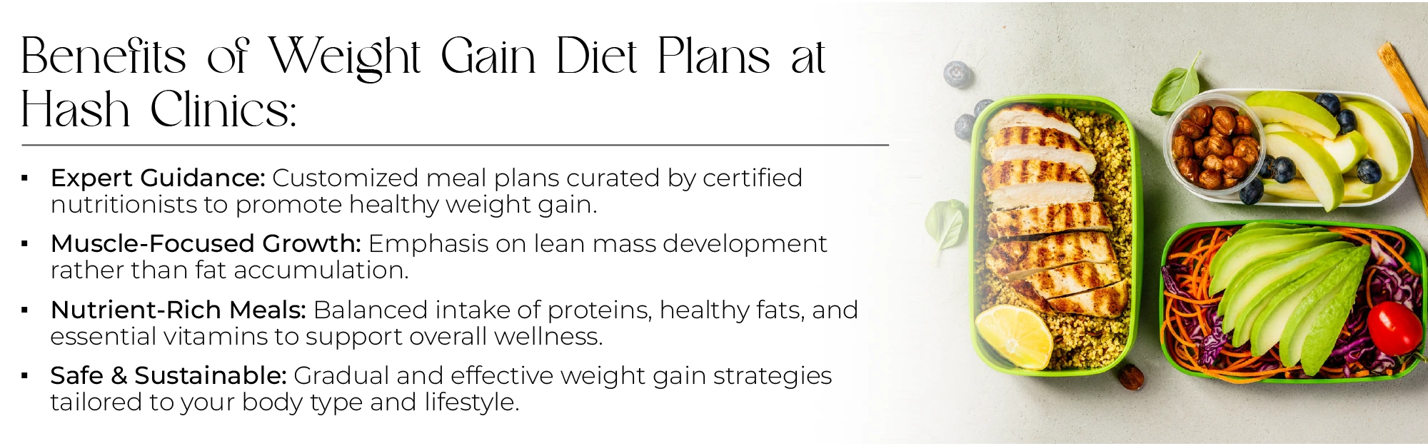 weight gain benefits